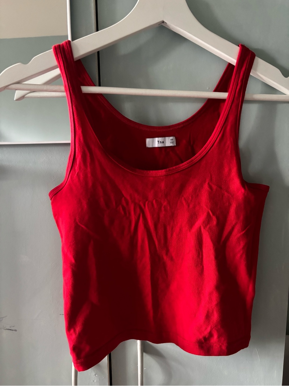TNA Red Tank Top Womens